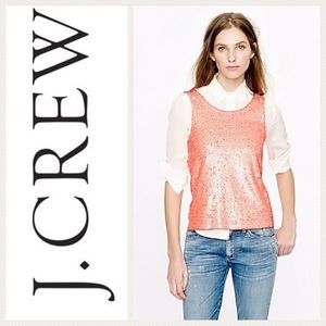 JCREW sparkly ✨sequins sleeveless top